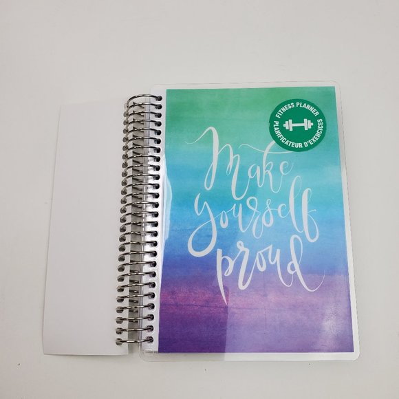 BOGO 12 Month Fitness Planner MAKE YOURSELF PROUD - Picture 1 of 11
